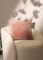 Stonewashed Cotton Velvet Throw Pillow – 18"x18" Decorative Cushion with Handstitched Edges